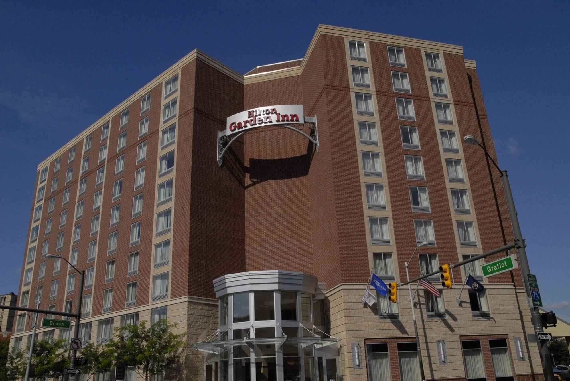 Hilton Garden Inn Detroit Downtown Exterior photo